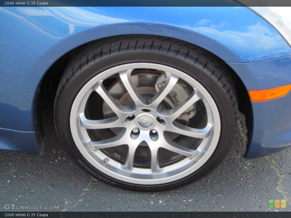 2006 Infiniti G 35 Coupe Wheel and Tire Photo #65656988