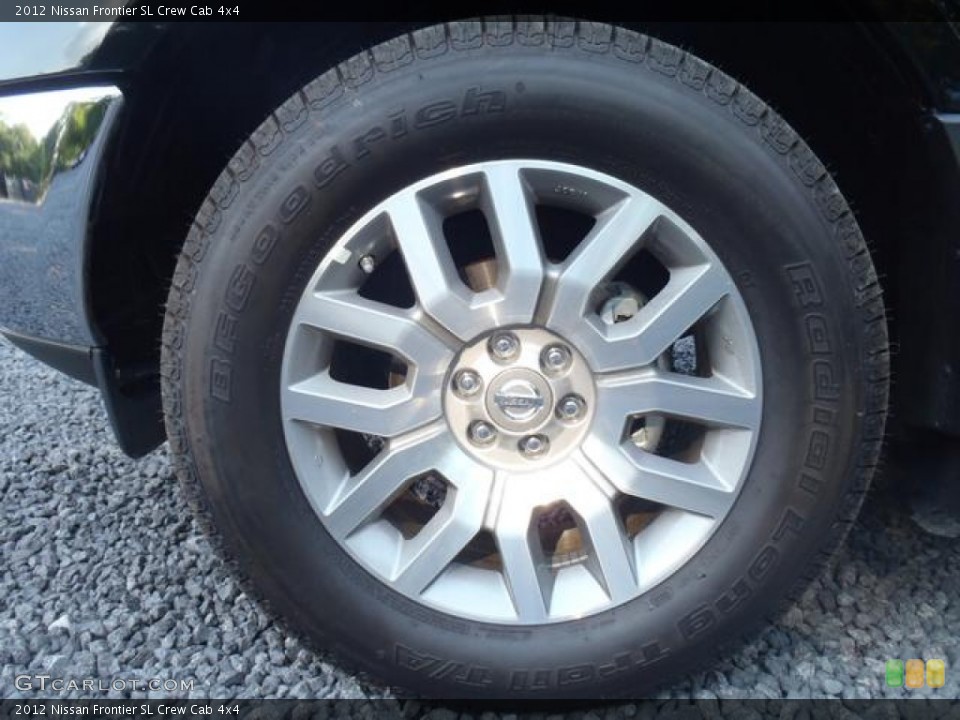 2012 Nissan Frontier SL Crew Cab 4x4 Wheel and Tire Photo #65660755
