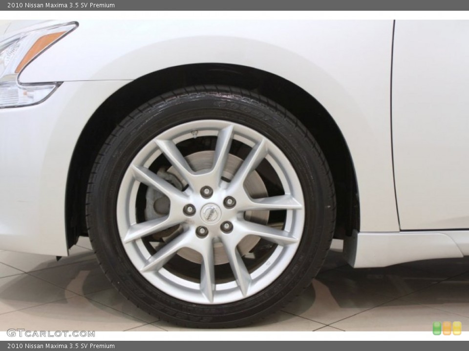 2010 Nissan Maxima 3.5 SV Premium Wheel and Tire Photo #65661562