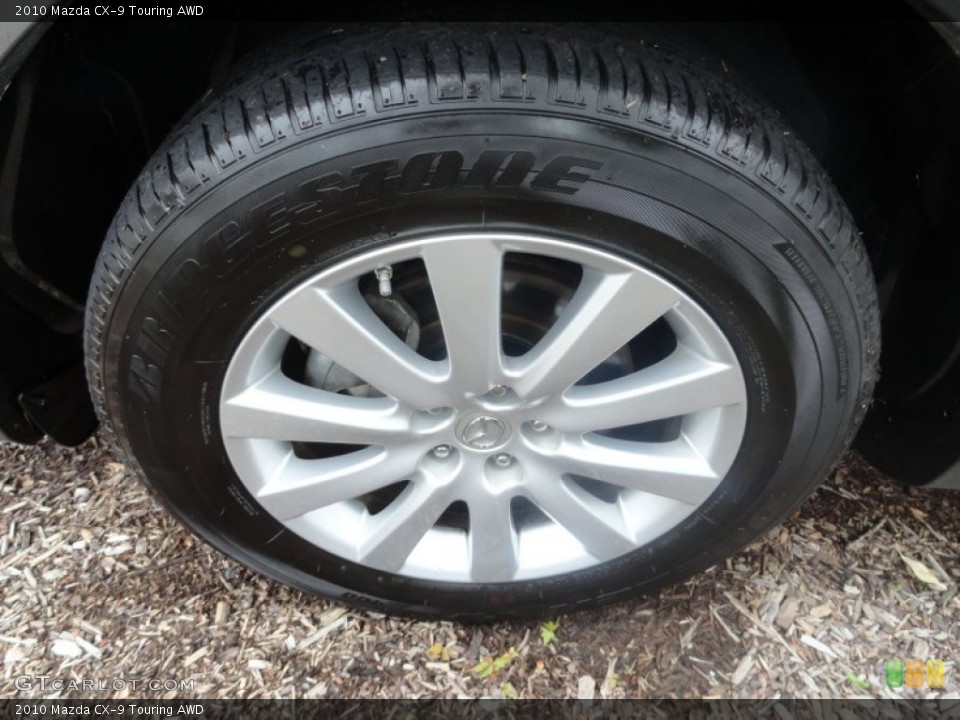 2010 Mazda CX-9 Touring AWD Wheel and Tire Photo #65662909