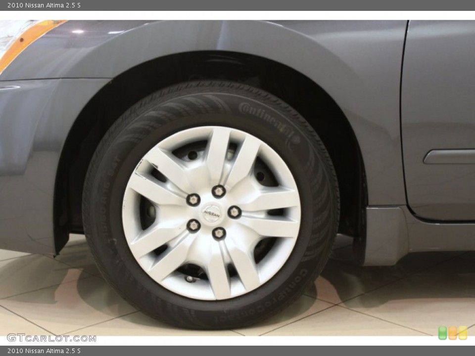 2010 Nissan Altima 2.5 S Wheel and Tire Photo #65667499