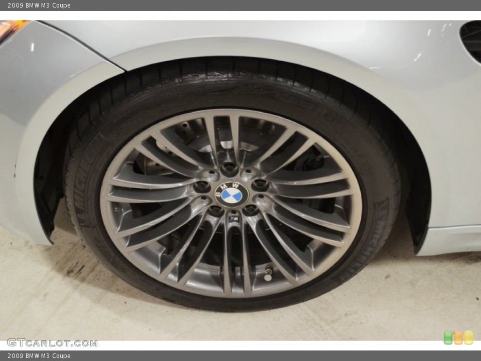 2009 BMW M3 Coupe Wheel and Tire Photo #65670061