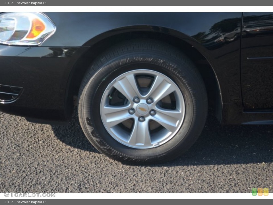 2012 Chevrolet Impala LS Wheel and Tire Photo #65671810