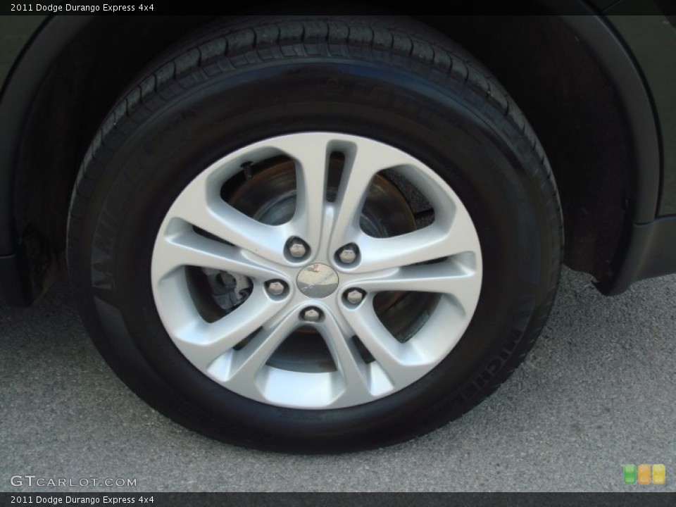 2011 Dodge Durango Express 4x4 Wheel and Tire Photo #65674810
