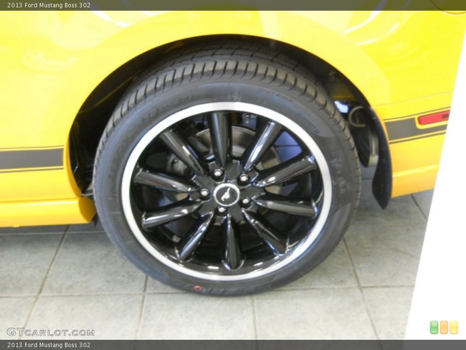 2013 Ford Mustang Boss 302 Wheel and Tire Photo #65676142