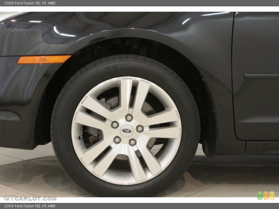 2009 Ford Fusion SEL V6 AWD Wheel and Tire Photo #65682813