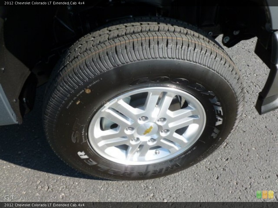 2012 Chevrolet Colorado LT Extended Cab 4x4 Wheel and Tire Photo #65694380