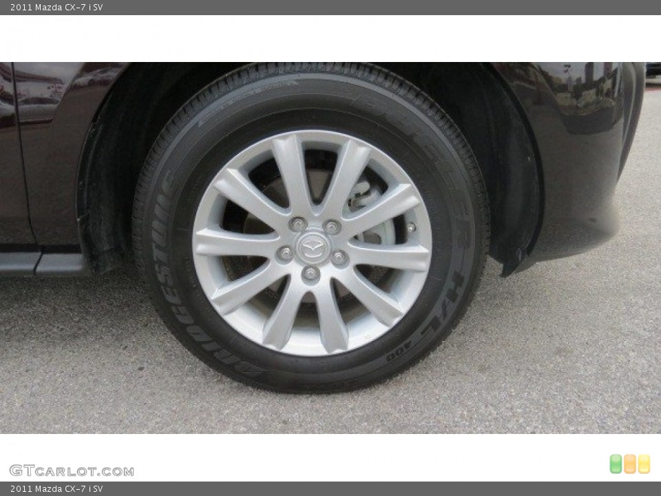 2011 Mazda CX-7 i SV Wheel and Tire Photo #65695738