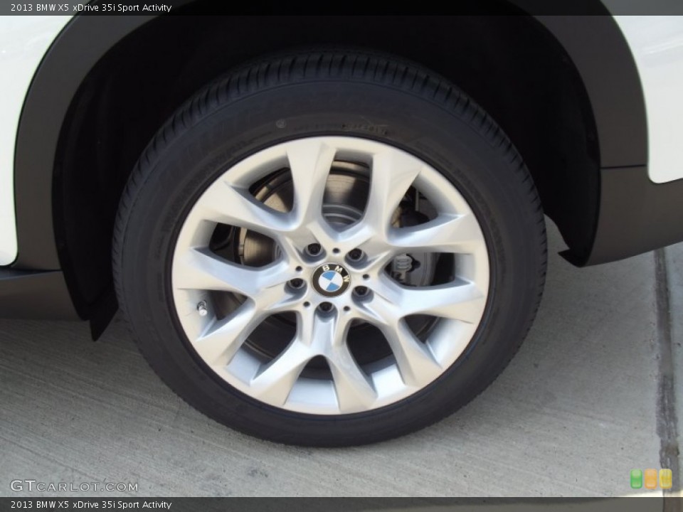 2013 BMW X5 xDrive 35i Sport Activity Wheel and Tire Photo #65698577