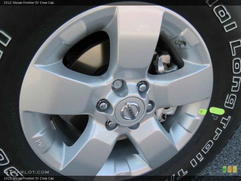 2012 Nissan Frontier SV Crew Cab Wheel and Tire Photo #65711186
