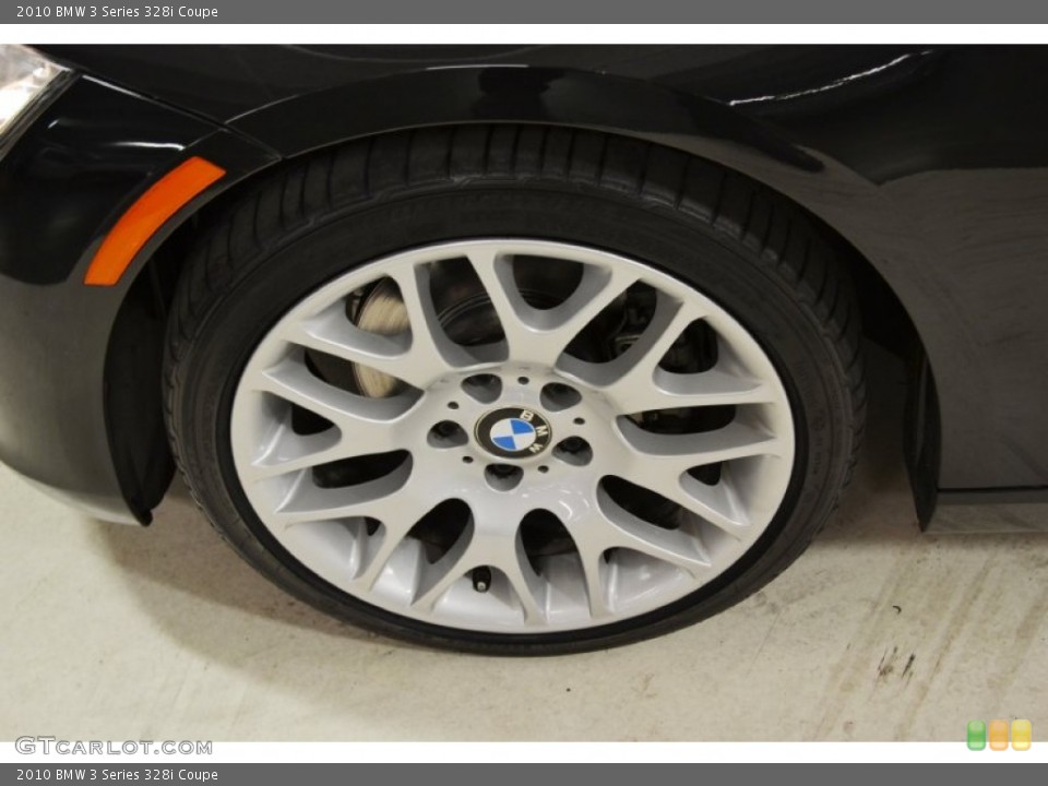 2010 BMW 3 Series 328i Coupe Wheel and Tire Photo #65718338