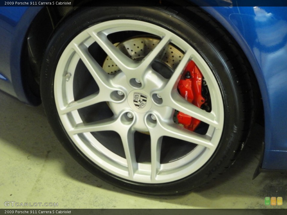 2009 Porsche 911 Carrera S Cabriolet Wheel and Tire Photo #65718425
