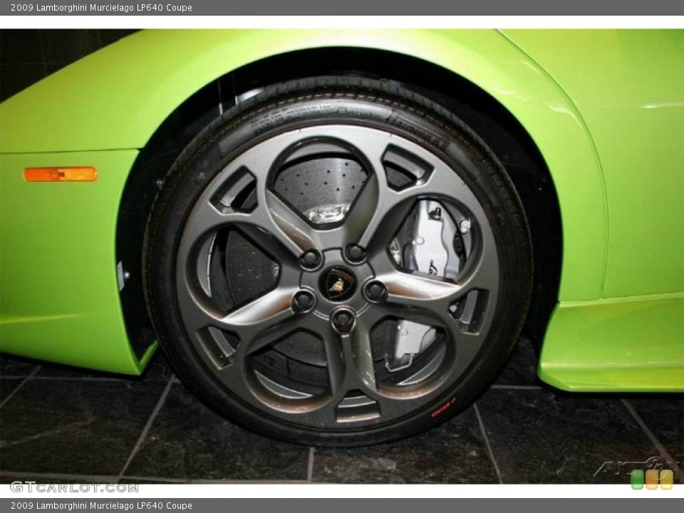 2009 Lamborghini Murcielago LP640 Coupe Wheel and Tire Photo #6572094