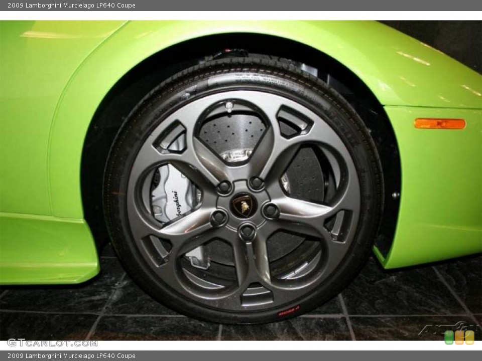 2009 Lamborghini Murcielago LP640 Coupe Wheel and Tire Photo #6572099