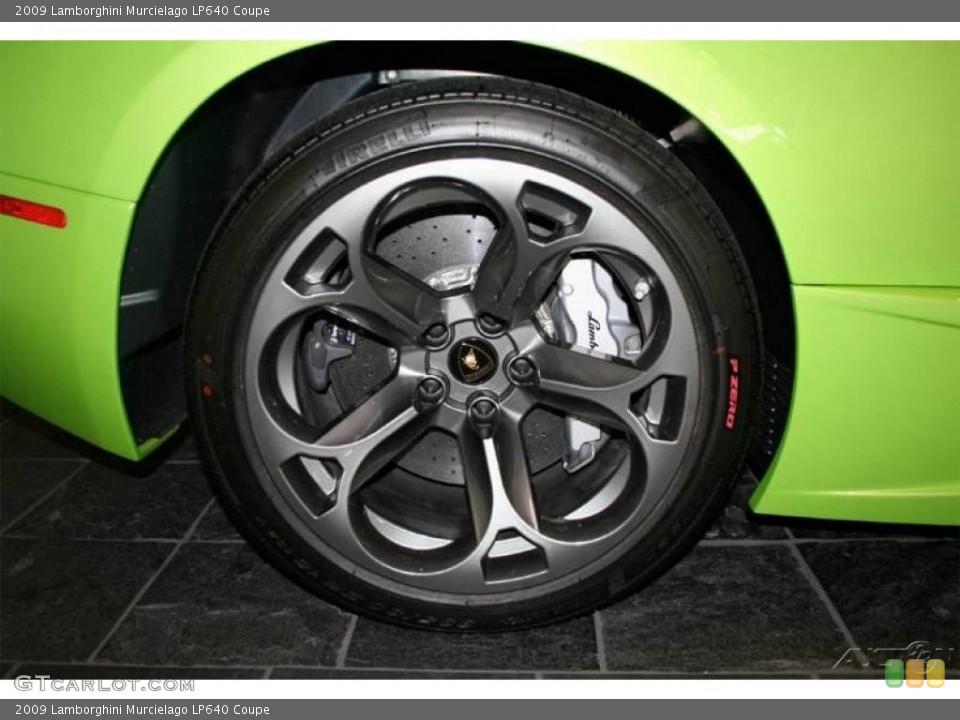 2009 Lamborghini Murcielago LP640 Coupe Wheel and Tire Photo #6572109