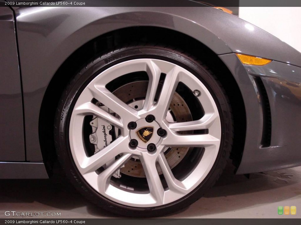 2009 Lamborghini Gallardo LP560-4 Coupe Wheel and Tire Photo #6572140