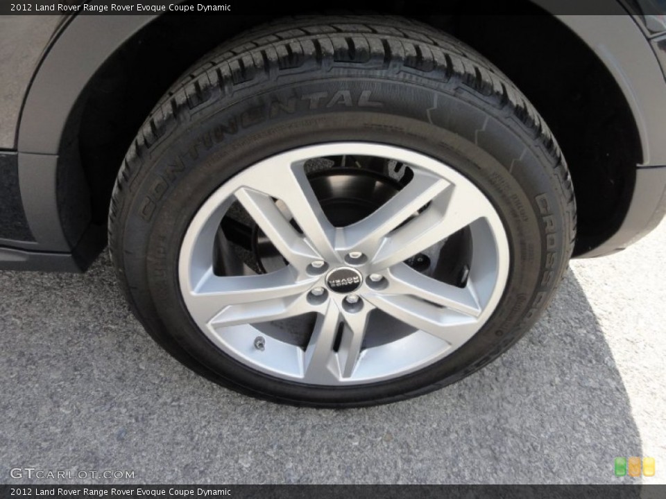 2012 Land Rover Range Rover Evoque Coupe Dynamic Wheel and Tire Photo #65723585