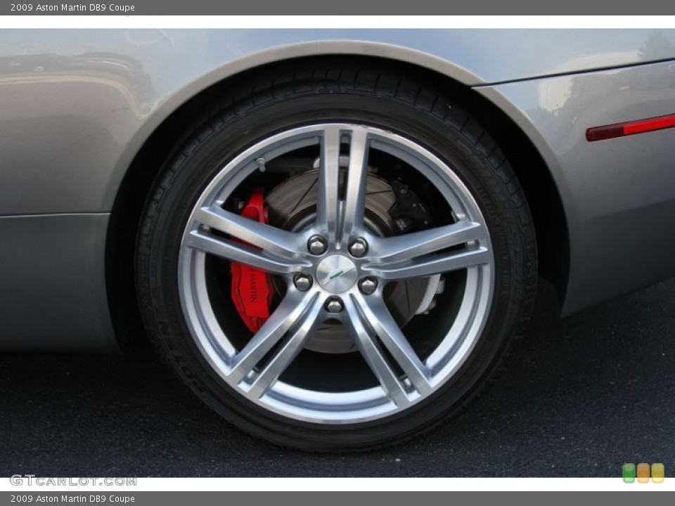 2009 Aston Martin DB9 Coupe Wheel and Tire Photo #65723888