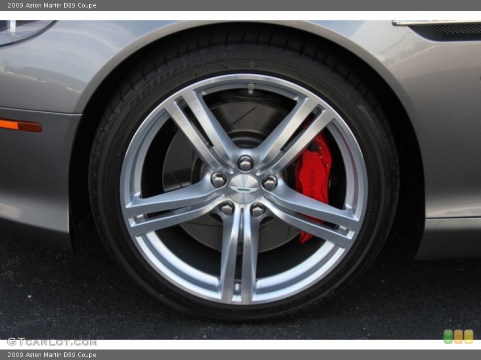 2009 Aston Martin DB9 Coupe Wheel and Tire Photo #65723939