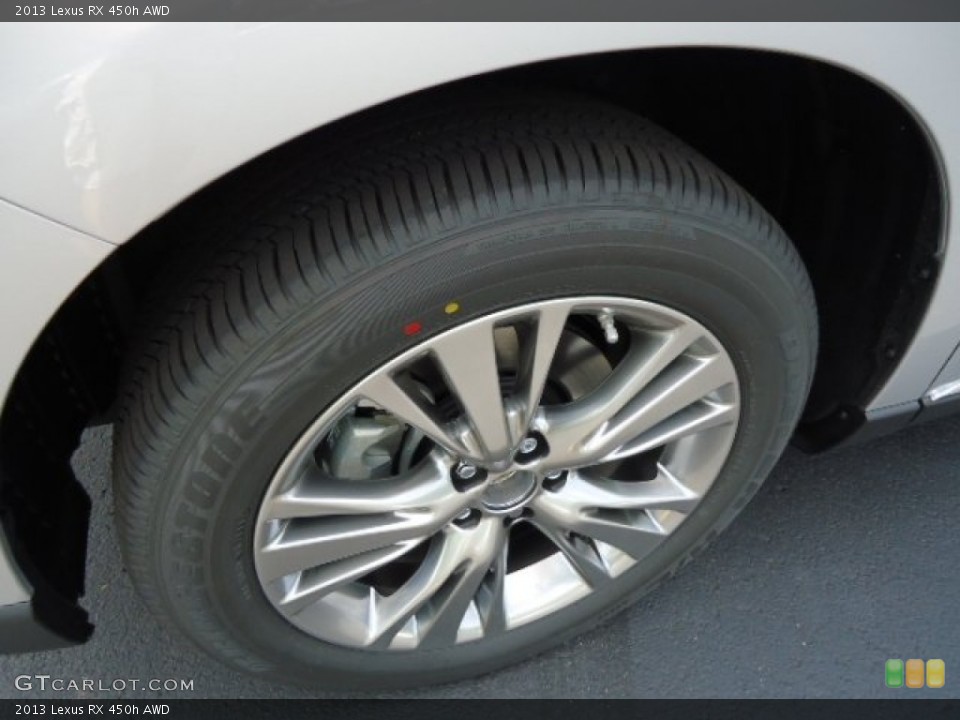 2013 Lexus RX 450h AWD Wheel and Tire Photo #65731348