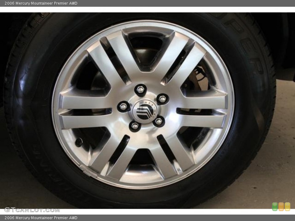 2006 Mercury Mountaineer Premier AWD Wheel and Tire Photo #65732974