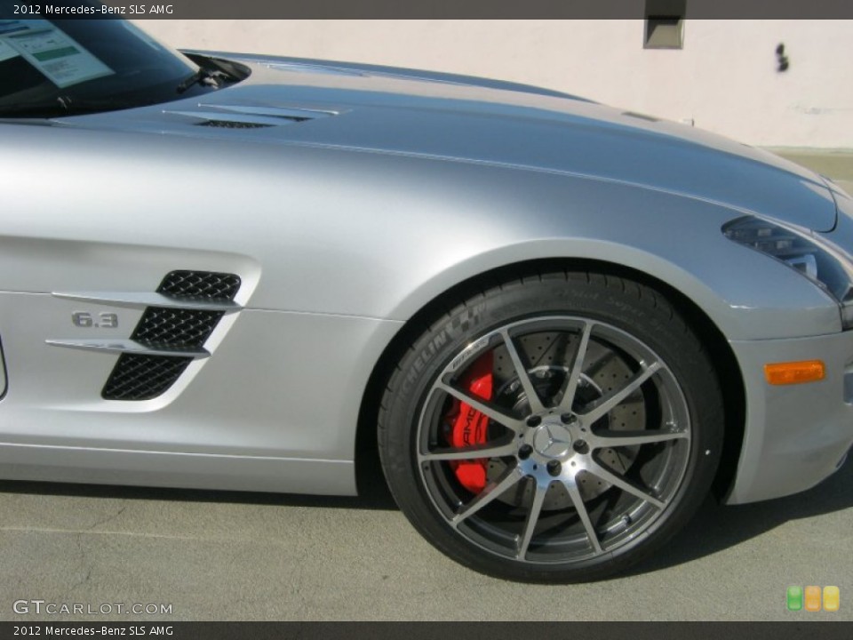 2012 Mercedes-Benz SLS AMG Wheel and Tire Photo #65740423