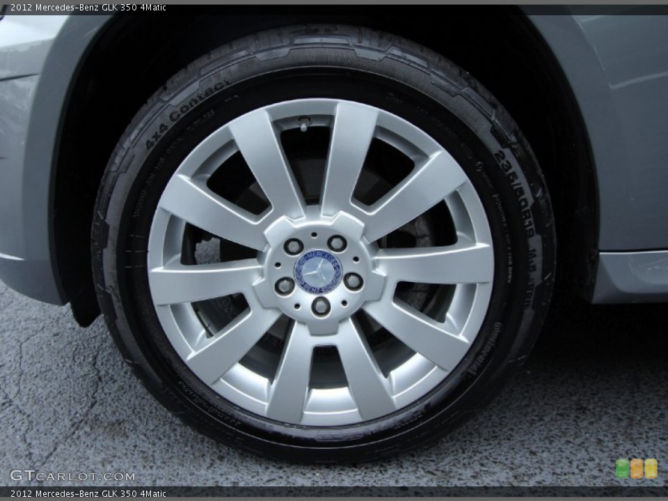 2012 Mercedes-Benz GLK 350 4Matic Wheel and Tire Photo #65740501