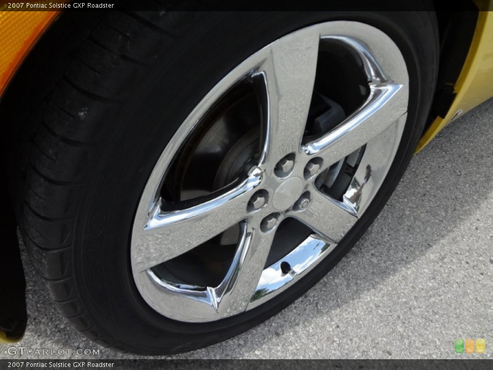2007 Pontiac Solstice GXP Roadster Wheel and Tire Photo #65741326