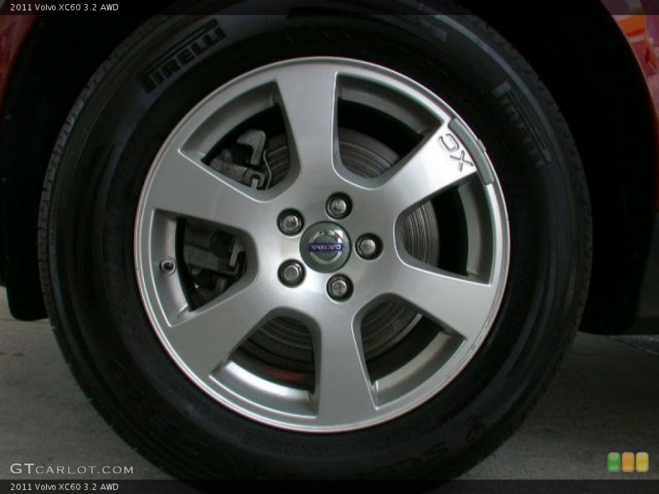 2011 Volvo XC60 3.2 AWD Wheel and Tire Photo #65753880