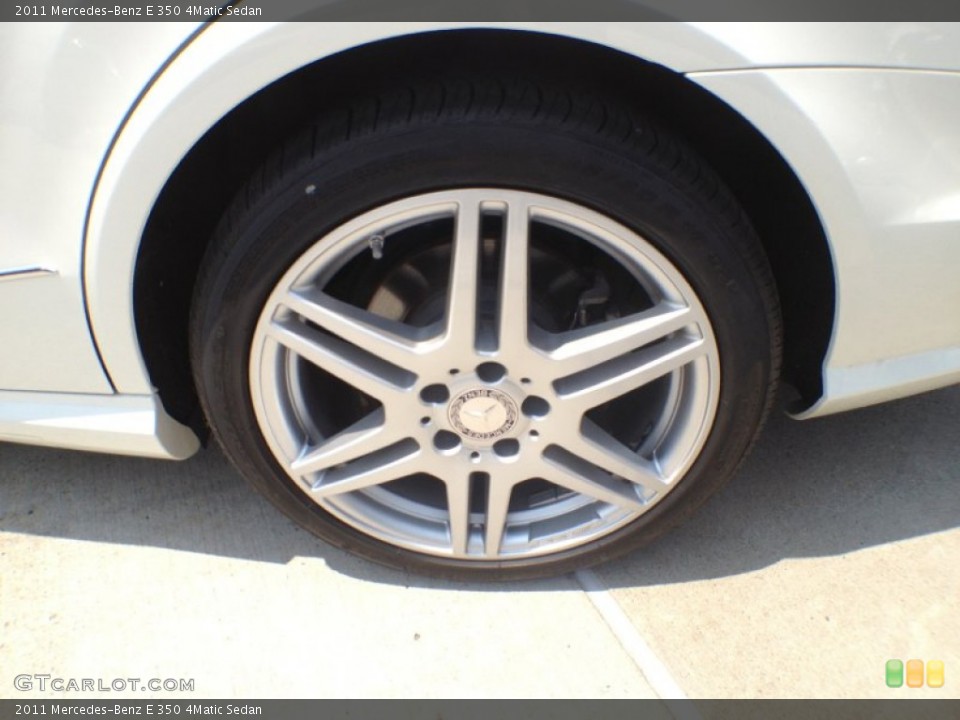 2011 Mercedes-Benz E 350 4Matic Sedan Wheel and Tire Photo #65757277
