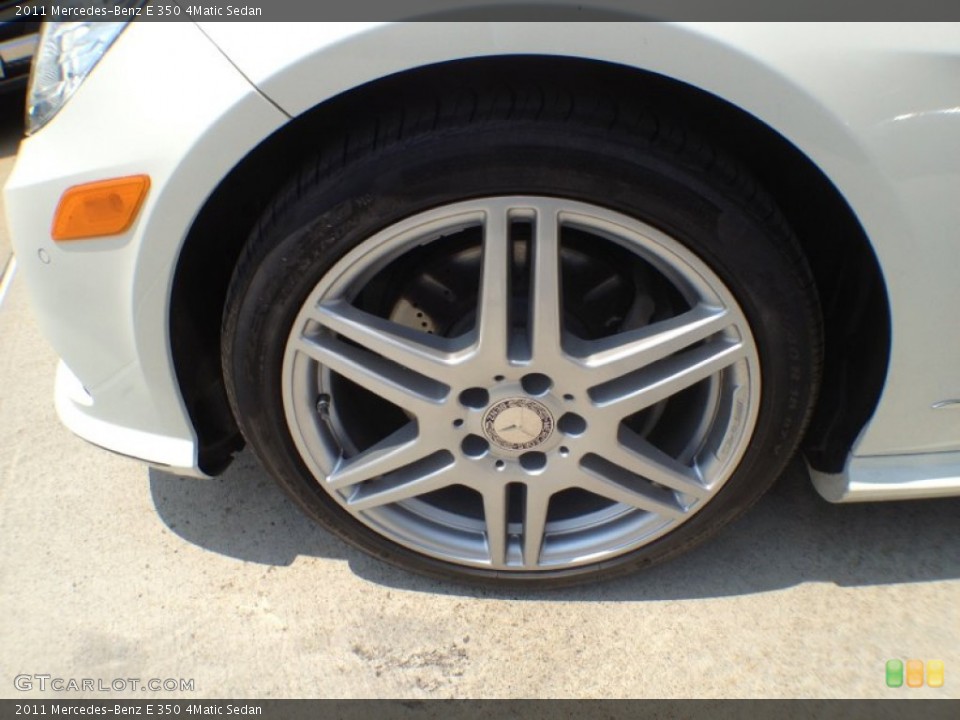 2011 Mercedes-Benz E 350 4Matic Sedan Wheel and Tire Photo #65757280