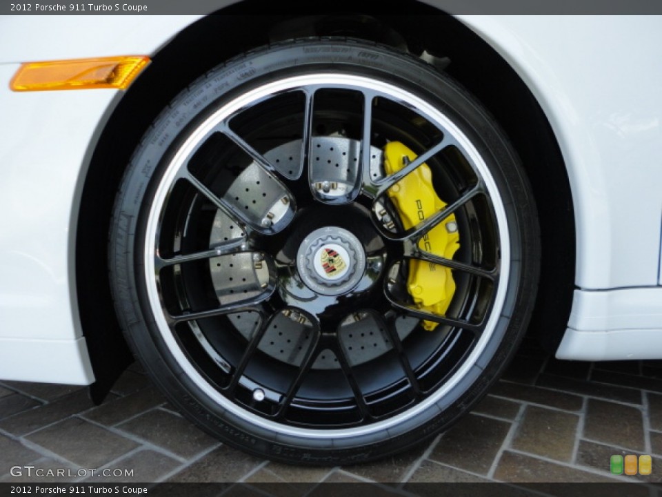 2012 Porsche 911 Turbo S Coupe Wheel and Tire Photo #65765650
