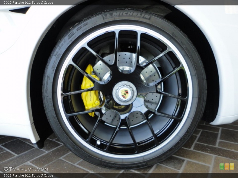 2012 Porsche 911 Turbo S Coupe Wheel and Tire Photo #65765659