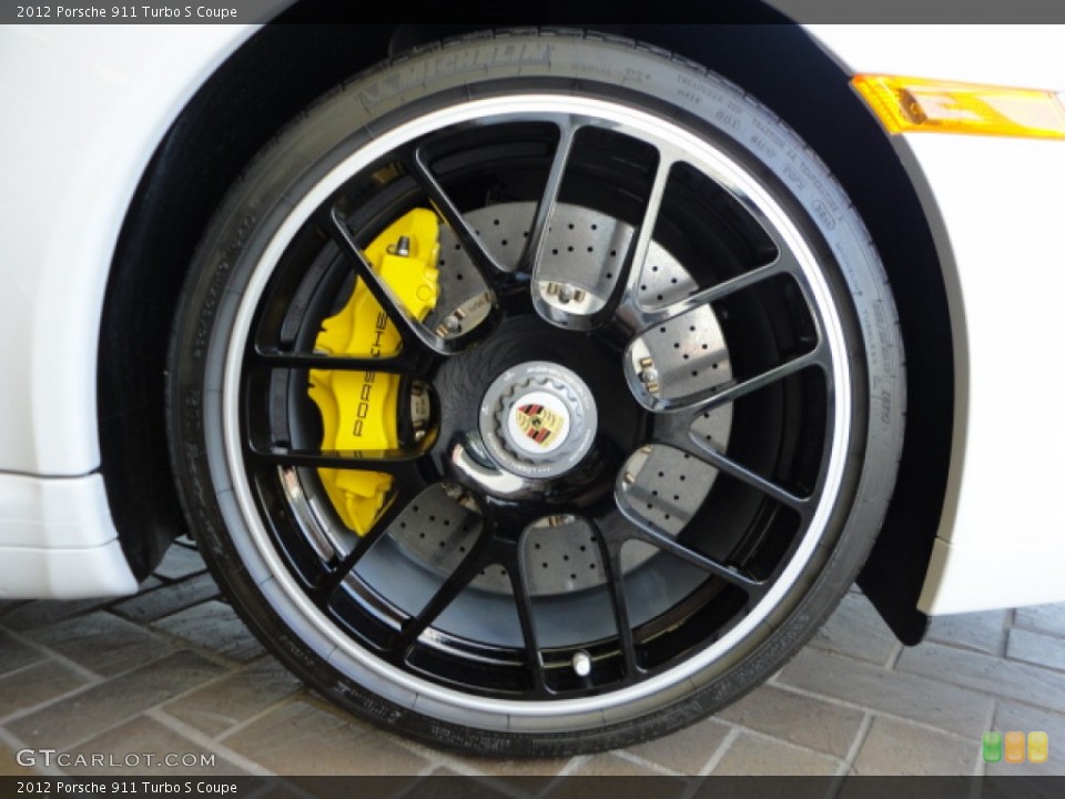 2012 Porsche 911 Turbo S Coupe Wheel and Tire Photo #65765677