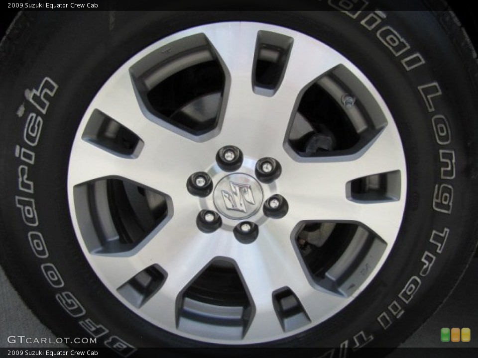 2009 Suzuki Equator Crew Cab Wheel and Tire Photo #65772001