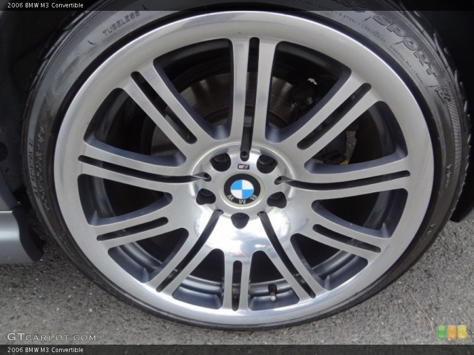 2006 BMW M3 Convertible Wheel and Tire Photo #65773186