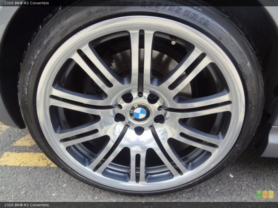 2006 BMW M3 Convertible Wheel and Tire Photo #65773192