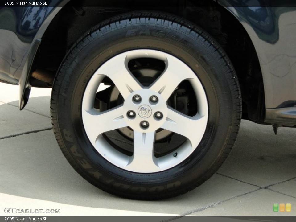 2005 Nissan Murano SL Wheel and Tire Photo #65774687