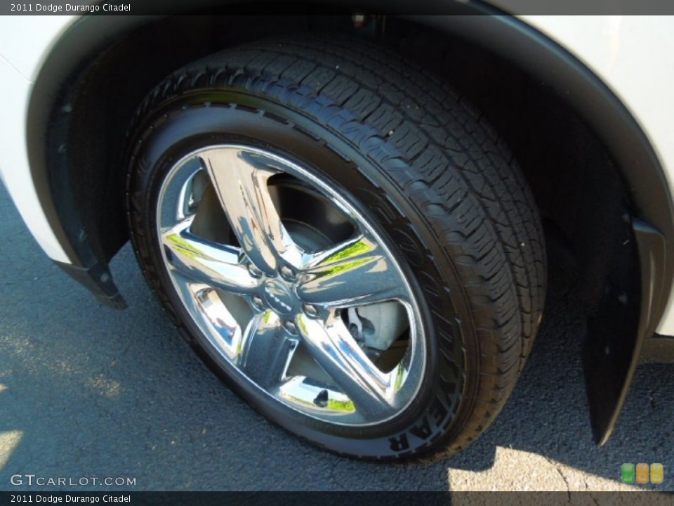 2011 Dodge Durango Citadel Wheel and Tire Photo #65775476