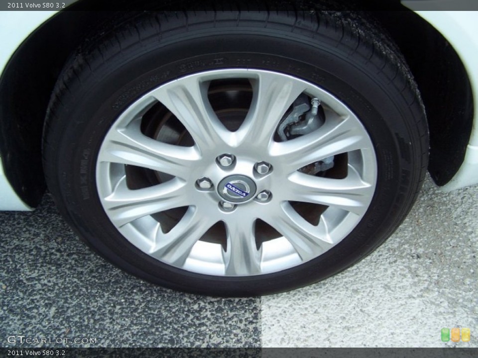 2011 Volvo S80 3.2 Wheel and Tire Photo #65775806