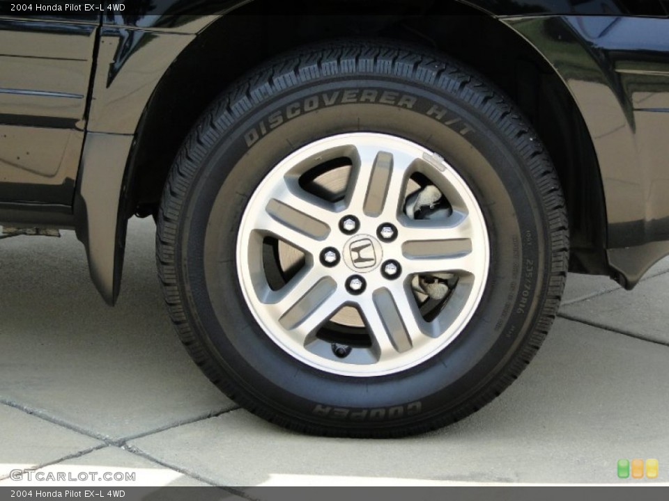 2004 Honda Pilot EX-L 4WD Wheel and Tire Photo #65780045