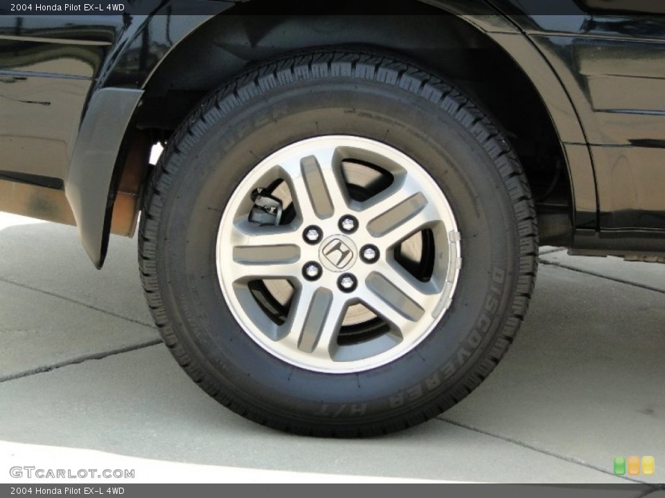 2004 Honda Pilot EX-L 4WD Wheel and Tire Photo #65780051