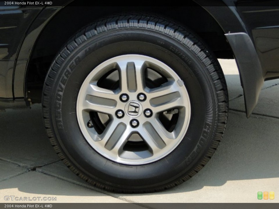 2004 Honda Pilot EX-L 4WD Wheel and Tire Photo #65780057