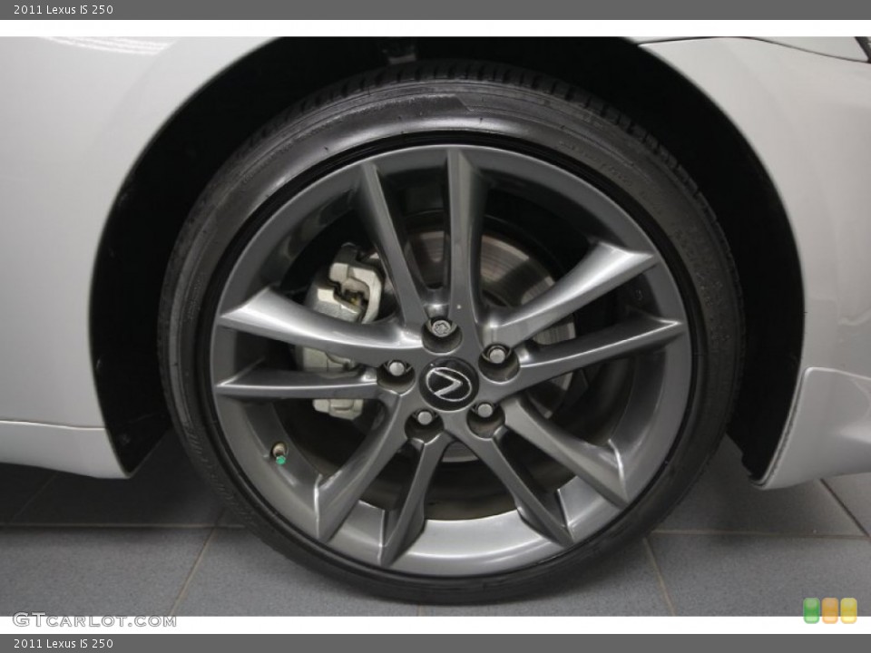 2011 Lexus IS 250 Wheel and Tire Photo #65782013