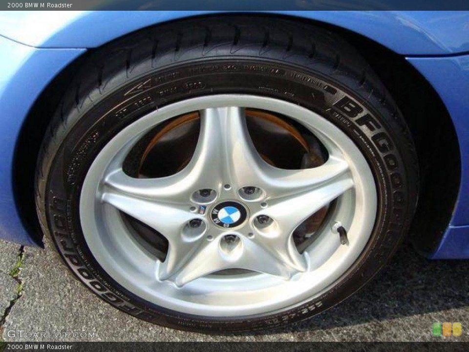 2000 BMW M Roadster Wheel and Tire Photo #6578206