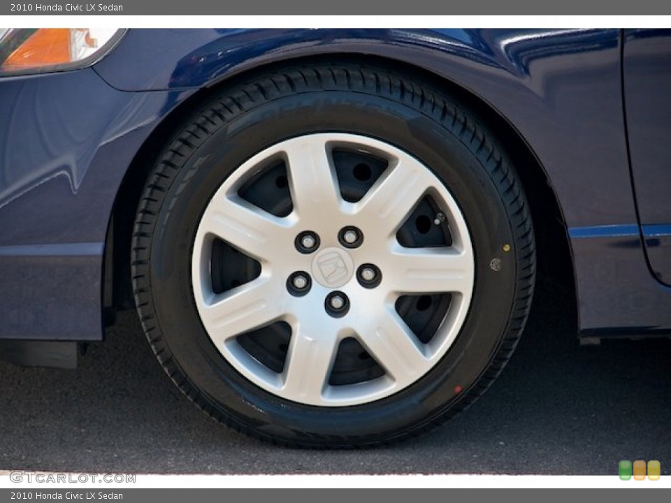 2010 Honda Civic LX Sedan Wheel and Tire Photo #65789018
