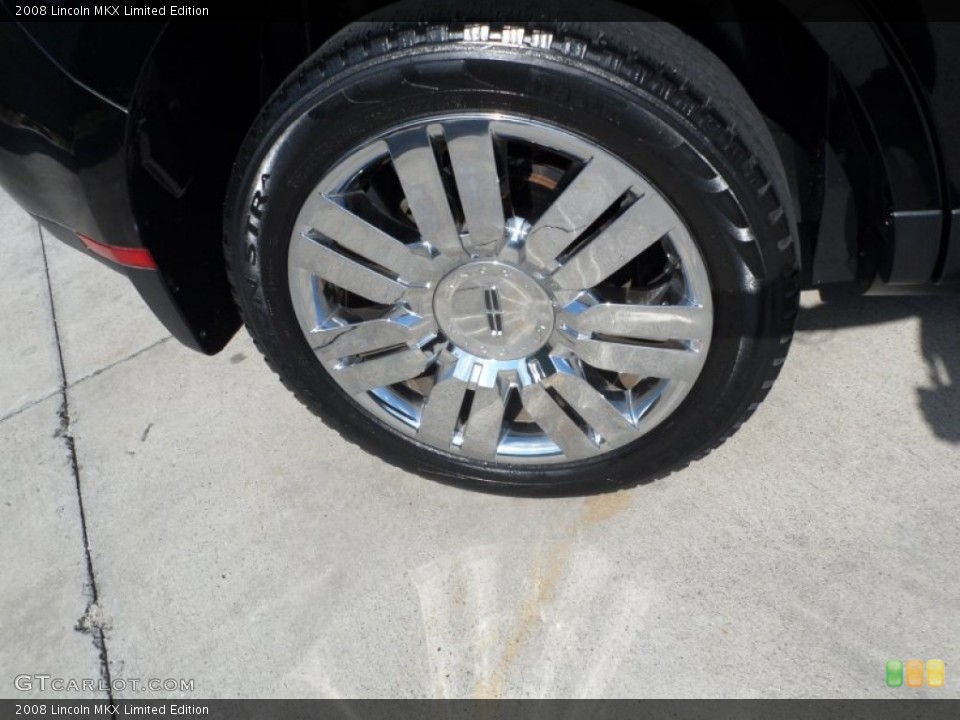 2008 Lincoln MKX Limited Edition Wheel and Tire Photo #65796788