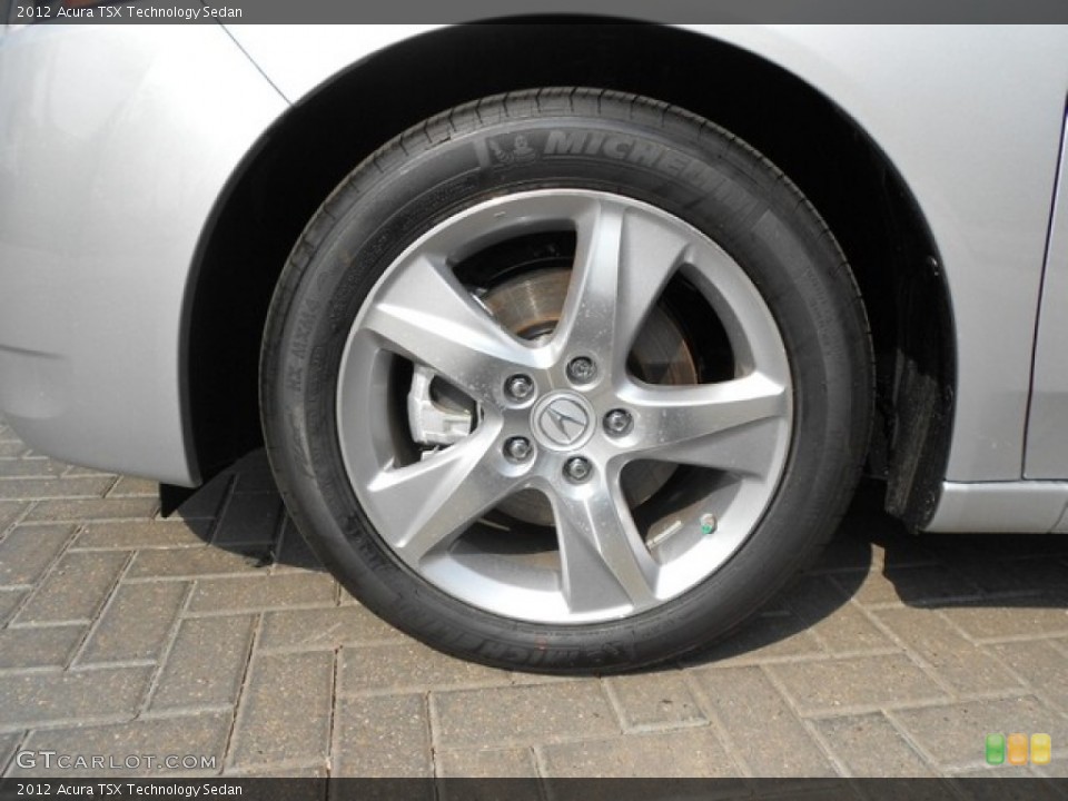 2012 Acura TSX Technology Sedan Wheel and Tire Photo #65807629