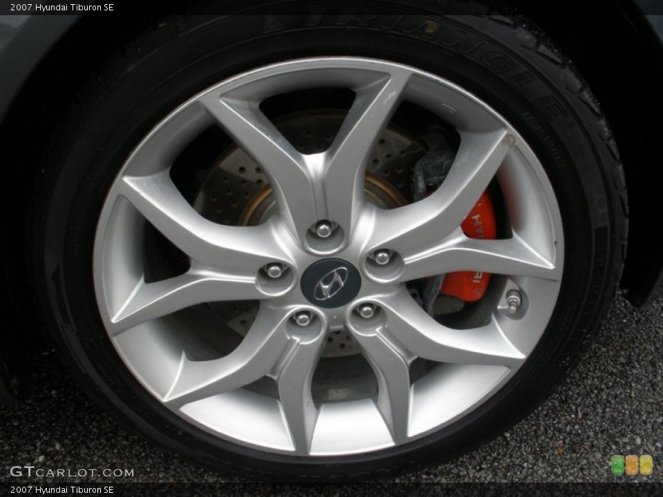 2007 Hyundai Tiburon SE Wheel and Tire Photo #65816483