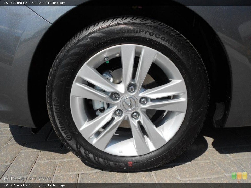 2013 Acura ILX 1.5L Hybrid Technology Wheel and Tire Photo #65820737